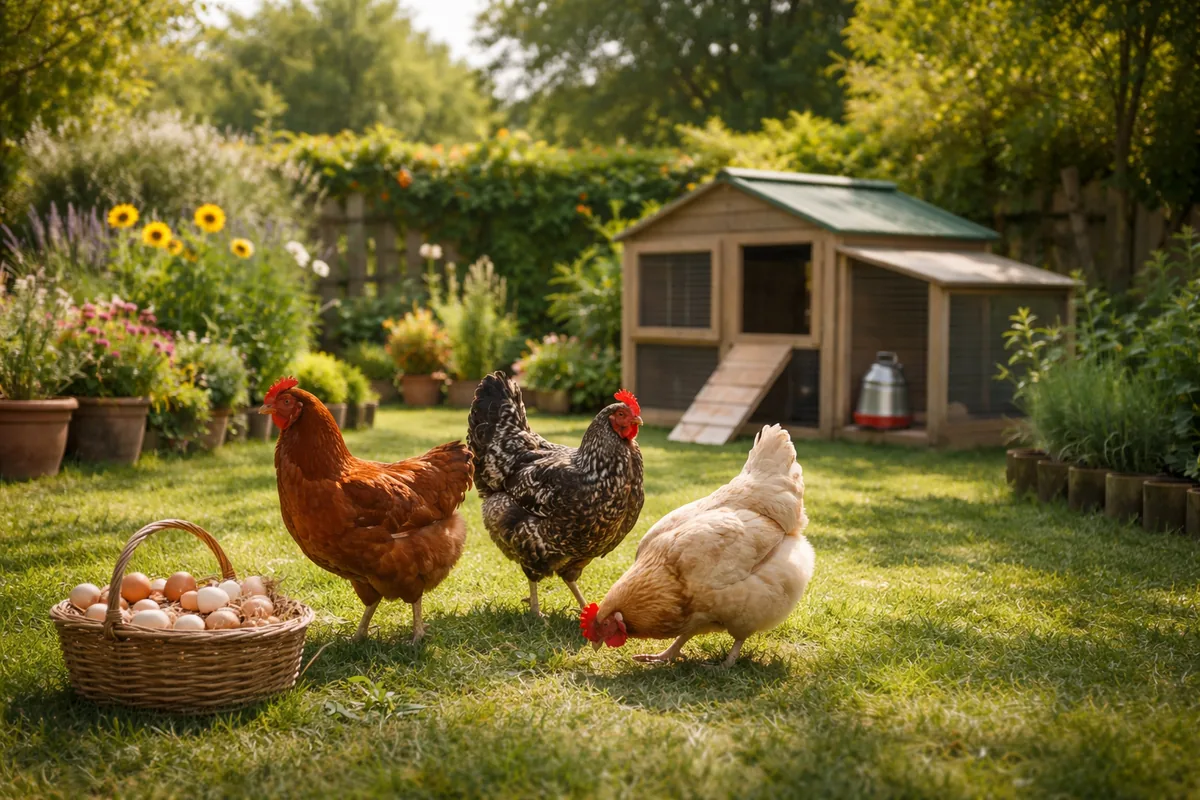 Peut-on élever des poules dans un jardin de 50 m²